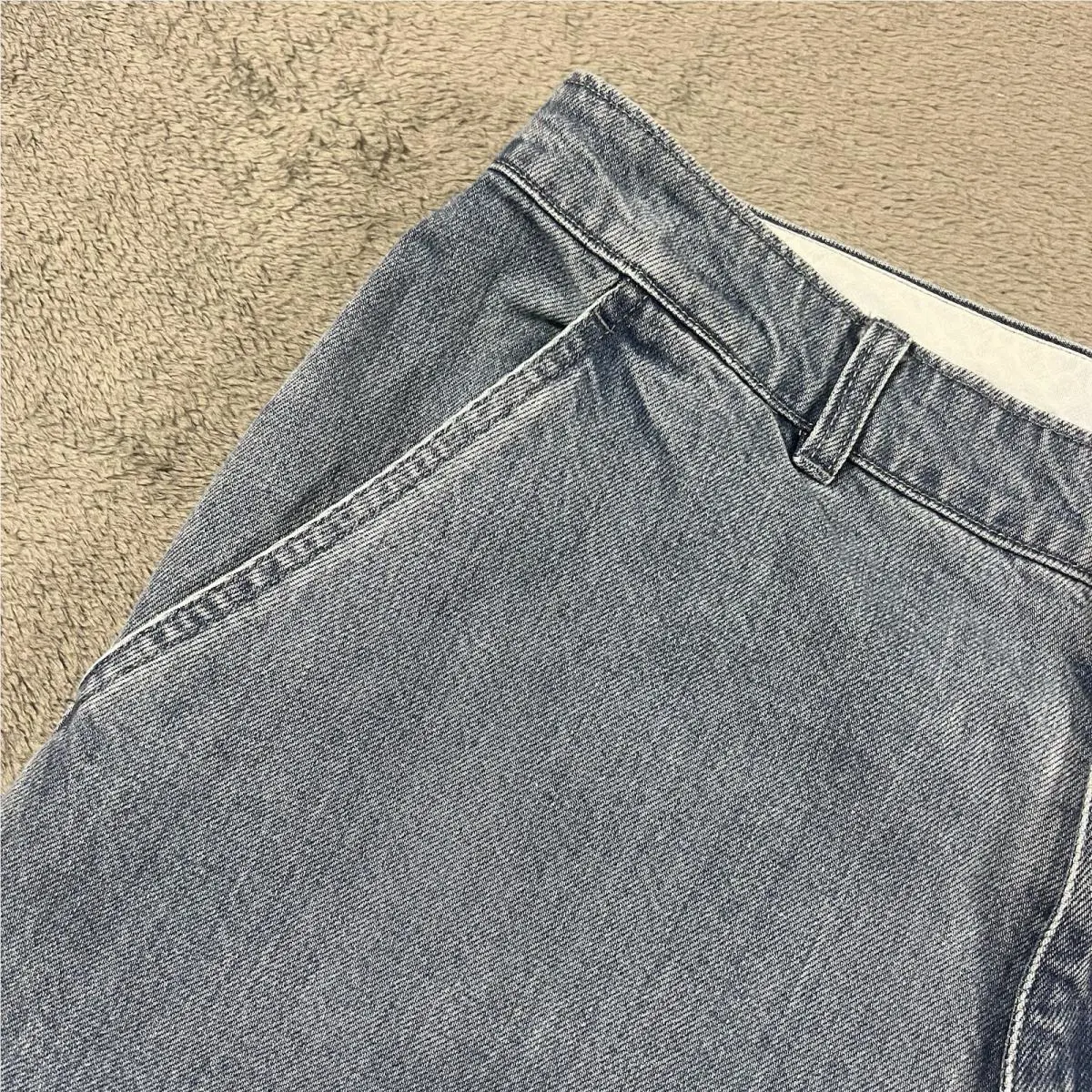Nike clothing - Loose Fit Straight Leg - Loose Fit Straight Leg - FQ2191 - Blue 5