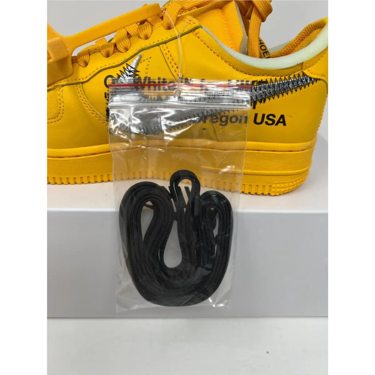 Nike shoes - Nike Air Force 1 - Air Force - DD1876-700 - Yellow (UPC: 0194955614723) 2