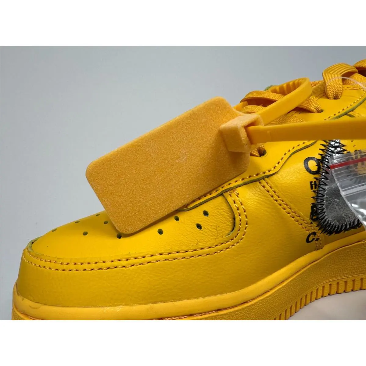 Nike shoes - Nike Air Force 1 - Air Force - DD1876-700 - Yellow (UPC: 0194955614723) 4