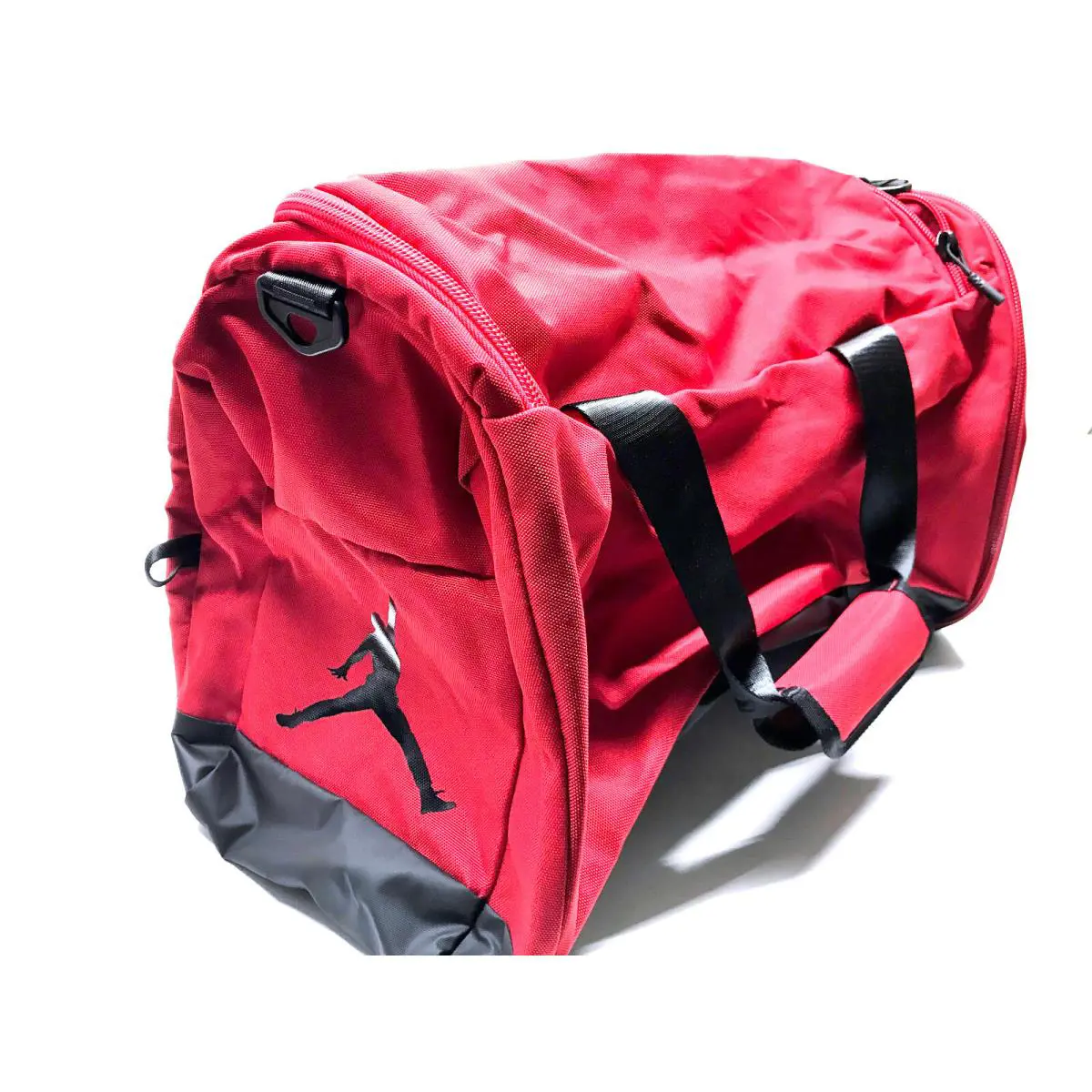 Nike Air Jordan Velocity Duffle Bag Gym Red/black Size Medium MM0920-R78