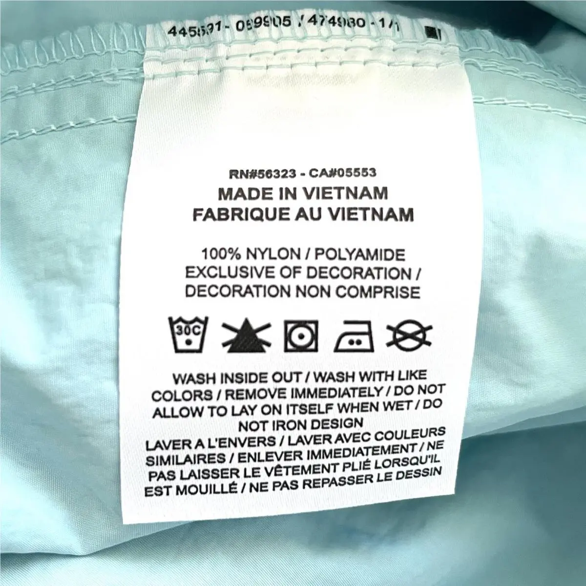 Nike clothing - Blue (UPC: 195242462621) 7