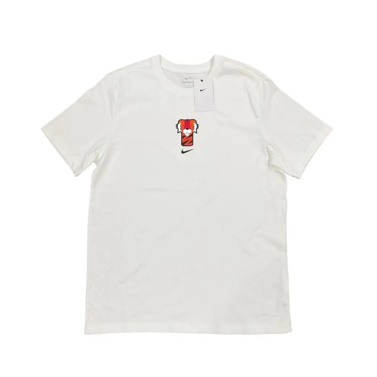 Nike clothing - Tiger Woods Frank Tiger Crew Top - White 4