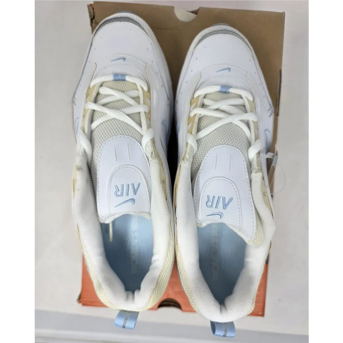 Nike shoes - Nike Air Max Health Walker - 308905-111 - White, Blue (UPC: 823229631660) 9