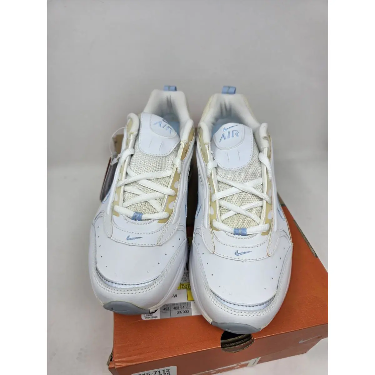 Nike shoes - Nike Air Max Health Walker - 308905-111 - White, Blue (UPC: 823229631660) 5