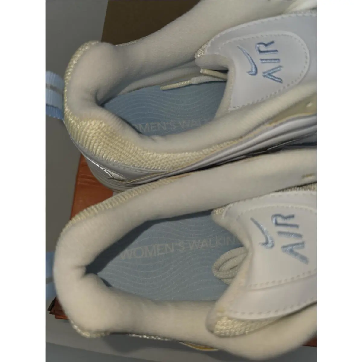Nike shoes - Nike Air Max Health Walker - 308905-111 - White, Blue (UPC: 823229631660) 10