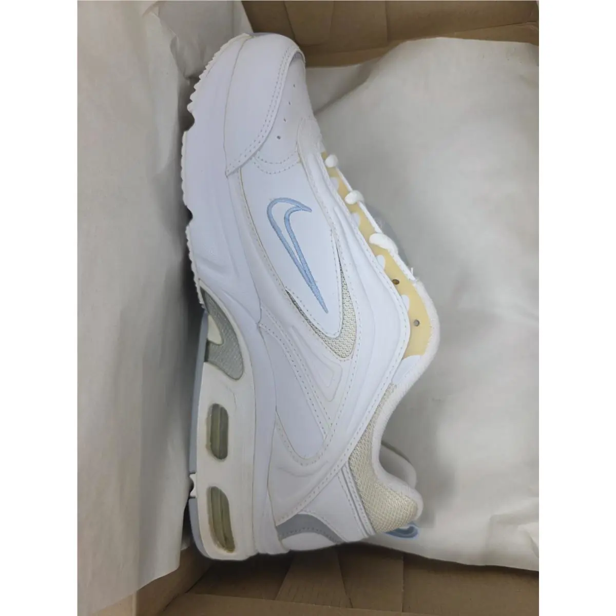 Nike shoes - Nike Air Max Health Walker - 308905-111 - White, Blue (UPC: 823229631660) 4