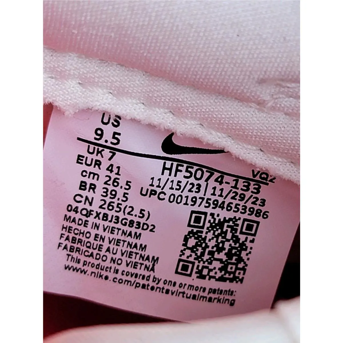 Nike shoes - Nike Dunk - Dunk - HF5074-133 - Ivory 8