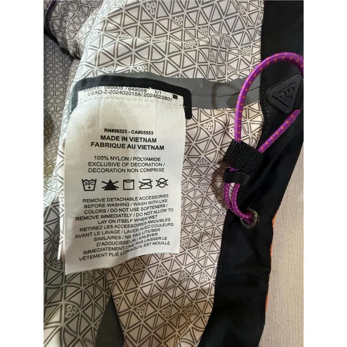 Nike clothing - Nike Dri-Fit - IF1143-551 - Purple (UPC: 198488173627) 5