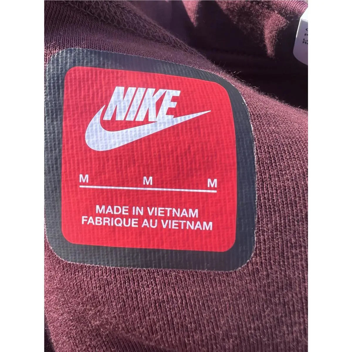 Nike clothing - Nike Tech Men`s Fleece Joggers - HQ3747652 - Burgundy Crush 14