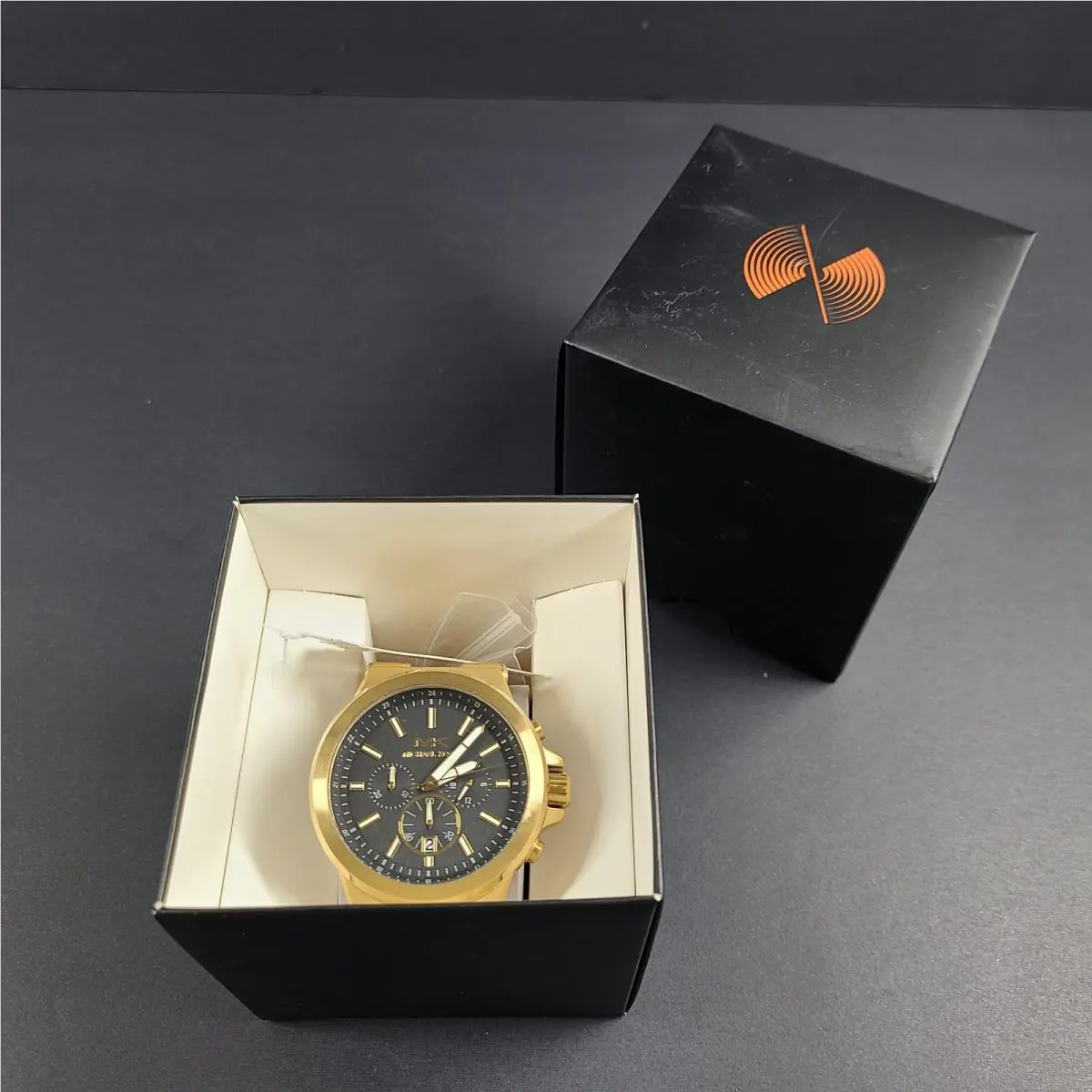 Michael Kors Men`s Dylan MK8731 Chronograph Quartz Watch Gold-tone