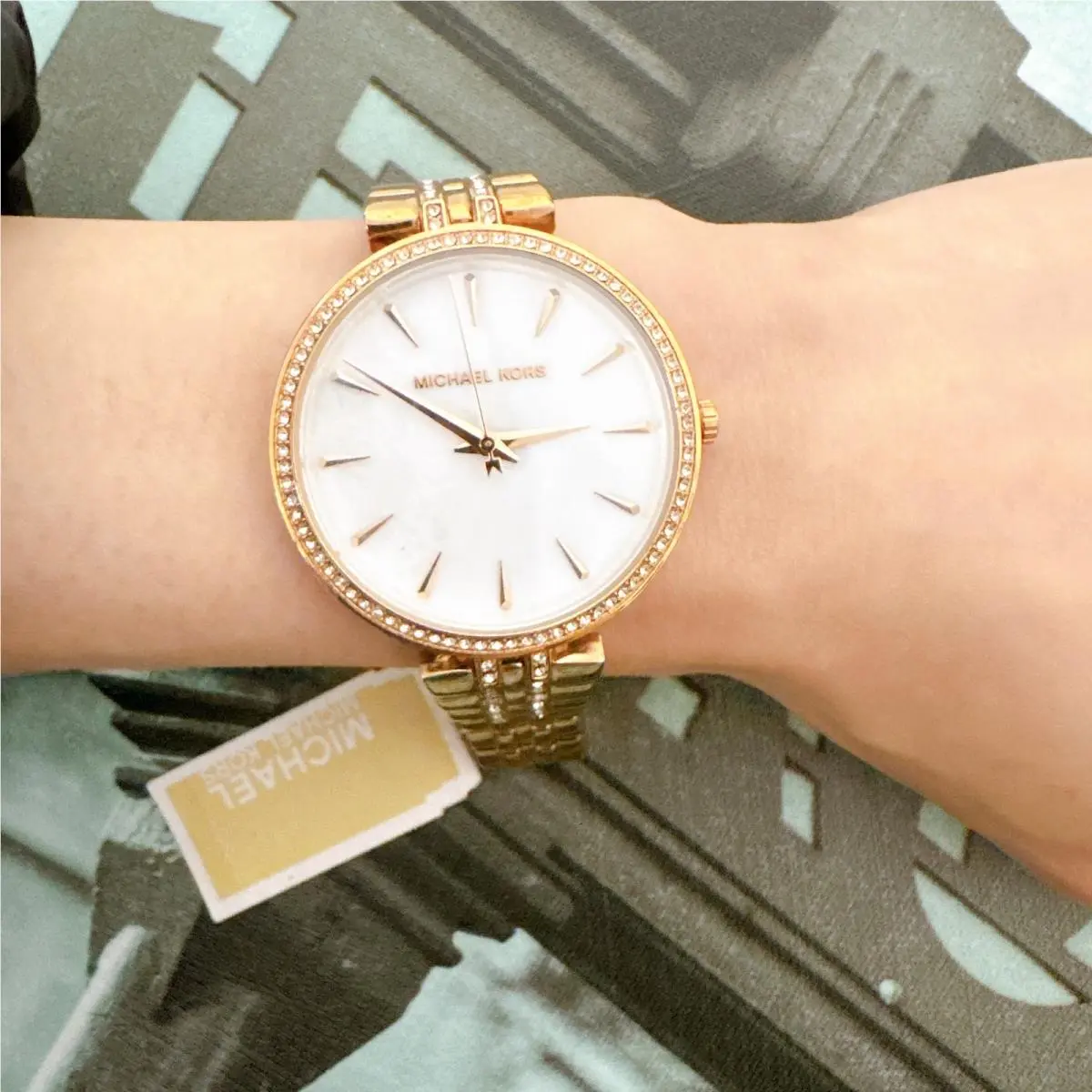 Michael Kors MK7168 Anabeth Quartz White Women`s Watch