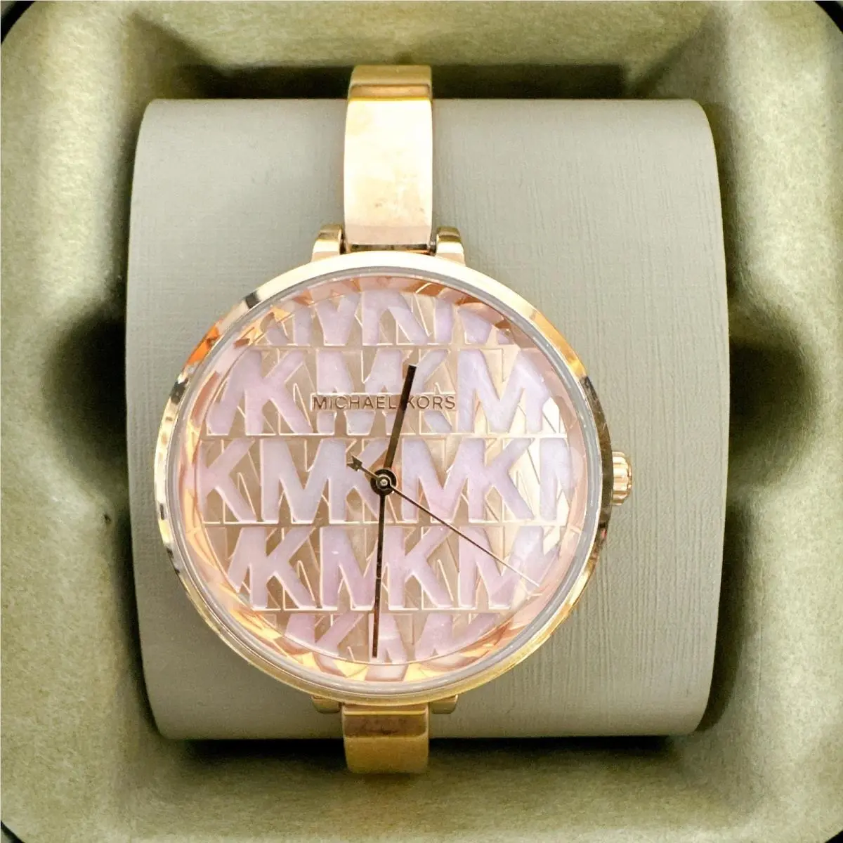 MK4679 Naia Rose Gold-tone Logo Watch by Michael Kors