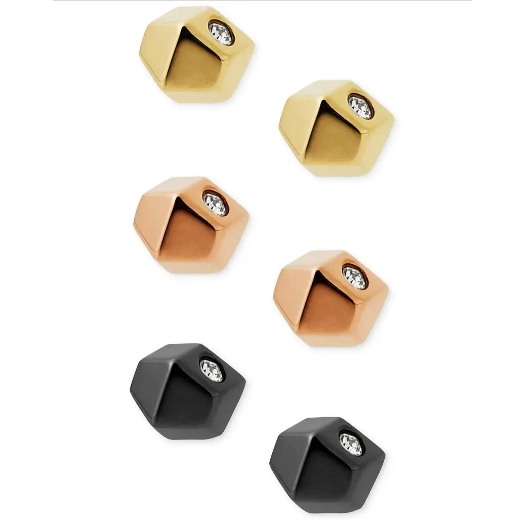 Michael Kors 3 pc Set Stud Earrings 99
