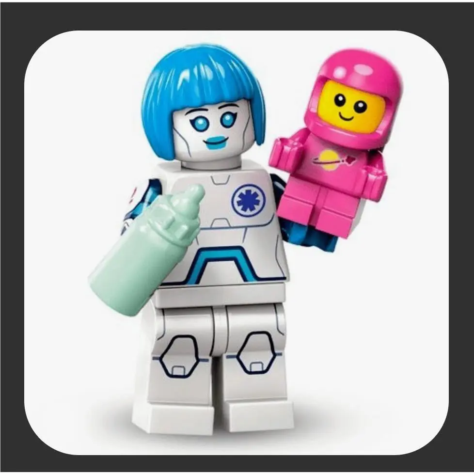 Lego® City 60441 Space Explorers Pack 3-in-1 Super Pack + Space Series 26 Cmf Nurse Android