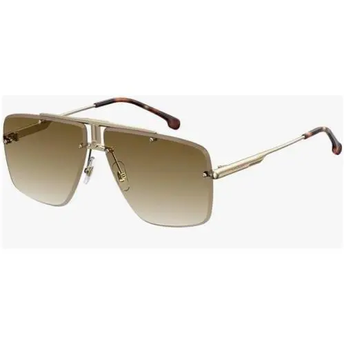 Carrera Unisex Carrera 1016/S J5G 64-11-145 Navigator Rimless Gold Sunglasses