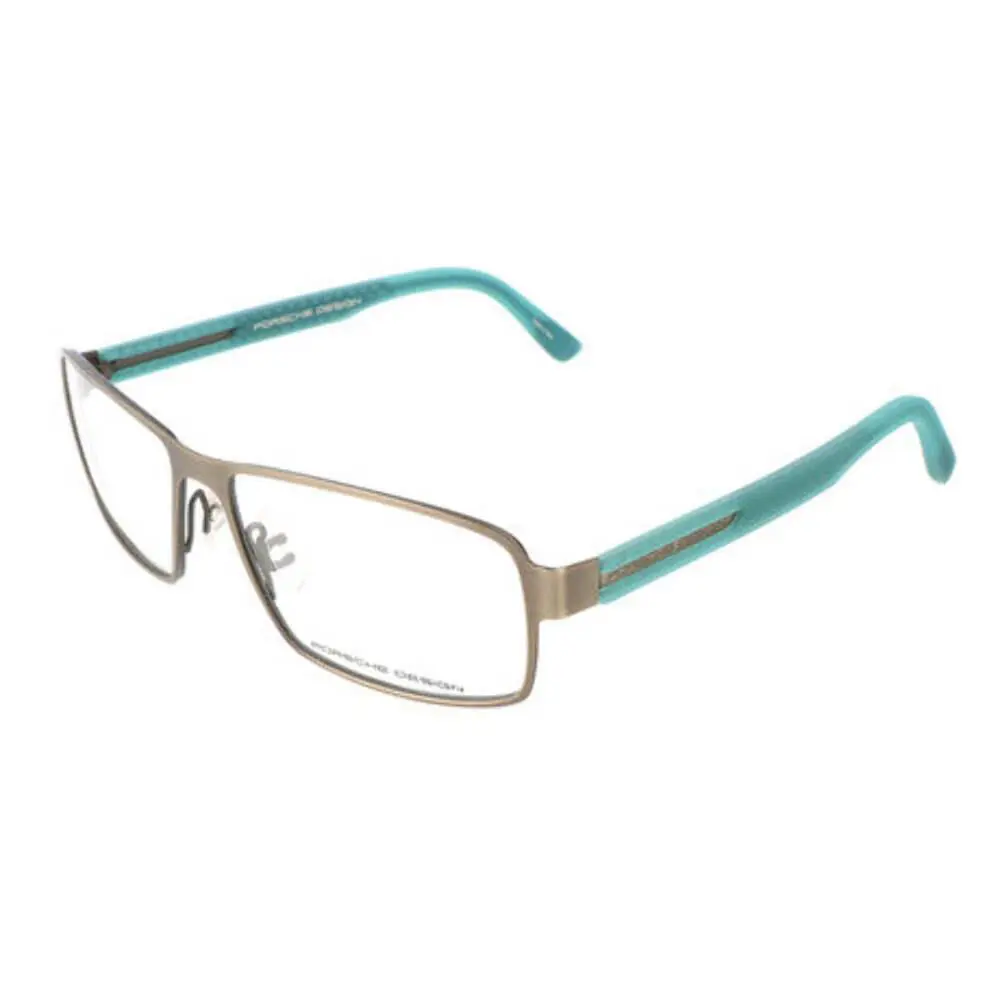 Porsche Design - P`8231-E Silver Light Teal Rx Eyeglasses 58-15-140
