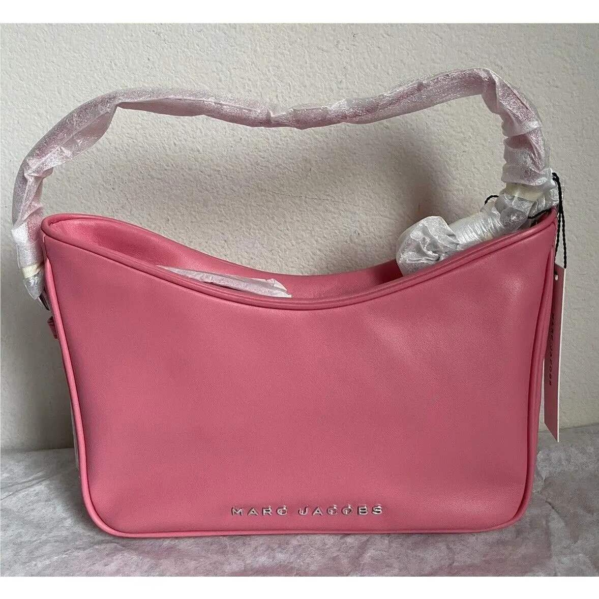 Marc Jacobs Tempo Baguette Shoulder Bag Pink Lemonade