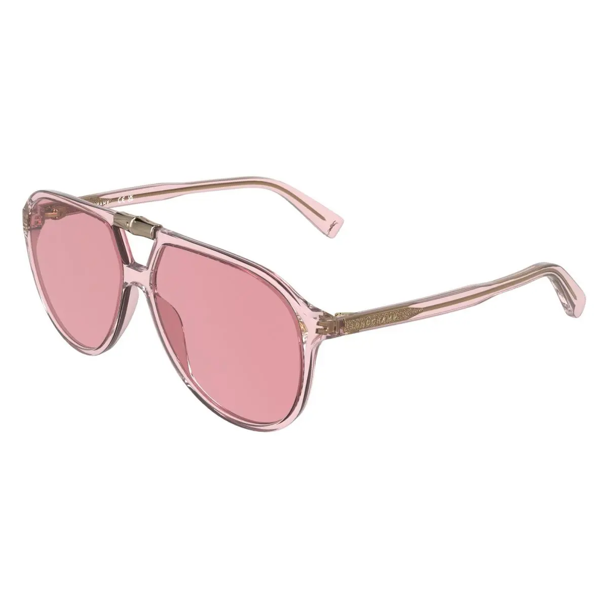 Longchamp LO 800 S Transparent Pink 650 Size 58 Sunglasses
