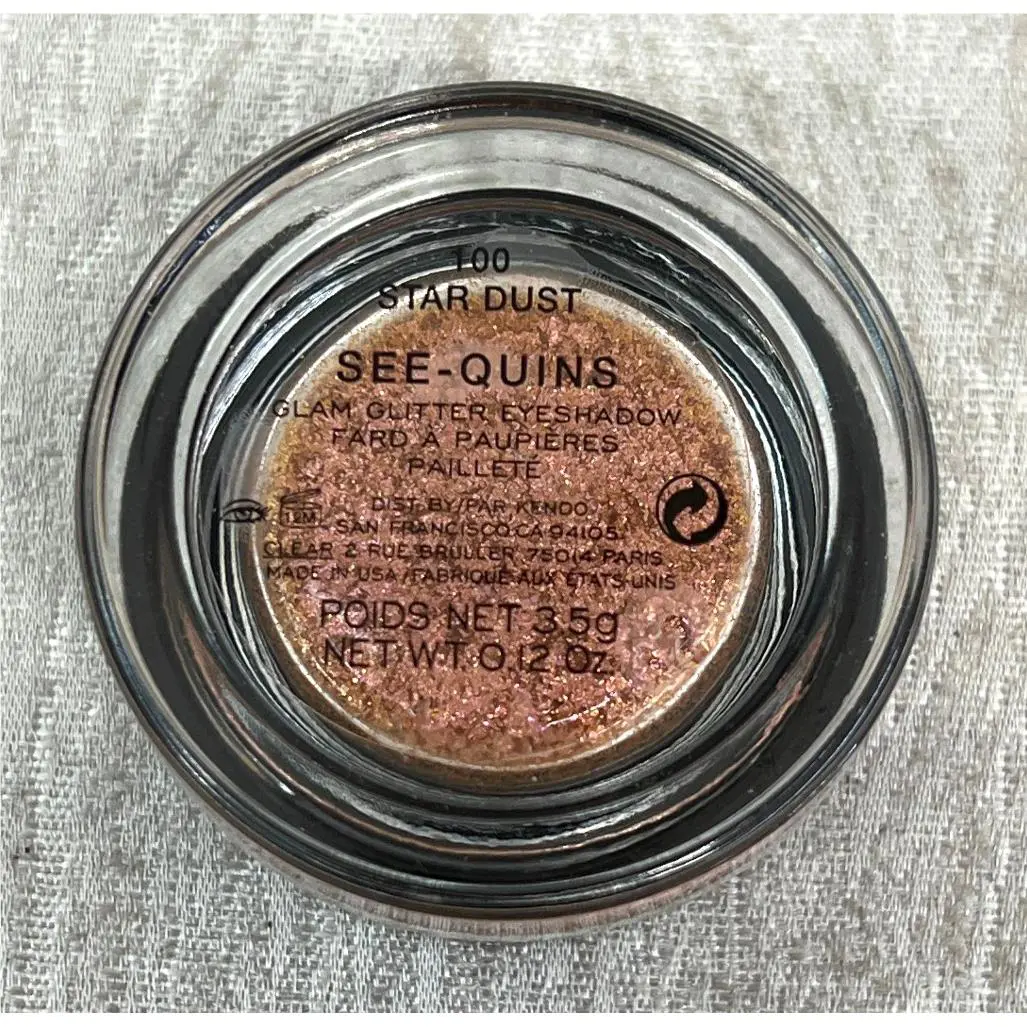 Marc Jacobs See-quins Glam Glitter Eyeshadow in 100 Star Dust 3.5g / 0.12oz