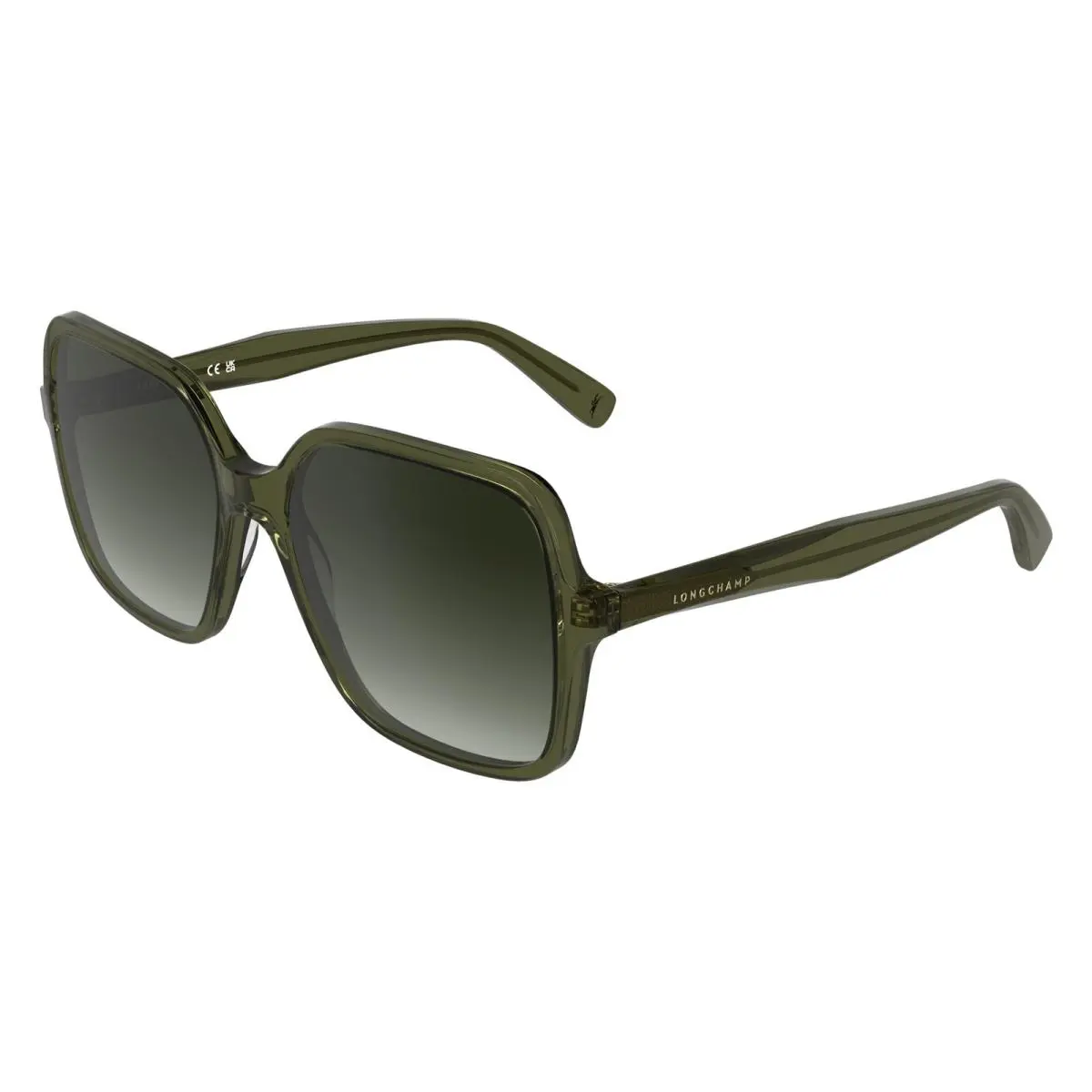 Longchamp LO 808 S Transparent Khaki 319 Size 57 Sunglasses