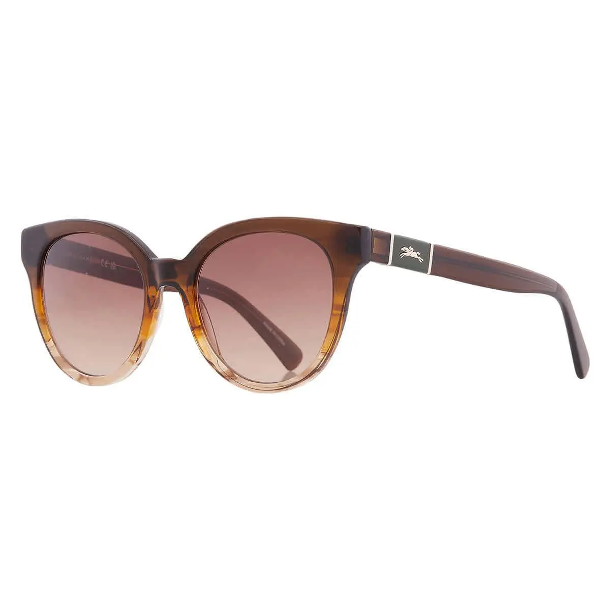 Brown Gradient Round Ladies Sunglasses LO697S 701 53 LO697S 701 53 by Longchamp