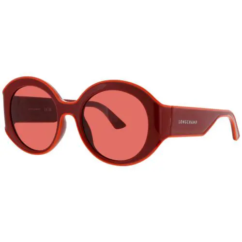 LO758S-600 Sunglasses Sun Glasses 600 Red 53mm by Longchamp