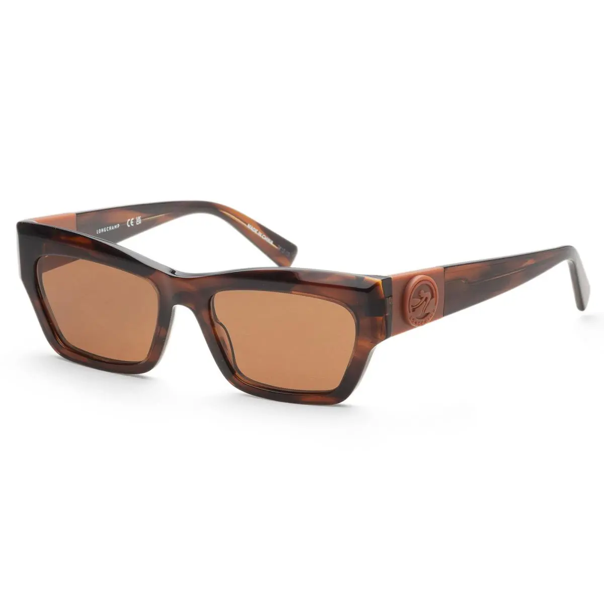 LO763S-211 Sunglasses Sun Glasses 211 Striped 53mm by Longchamp