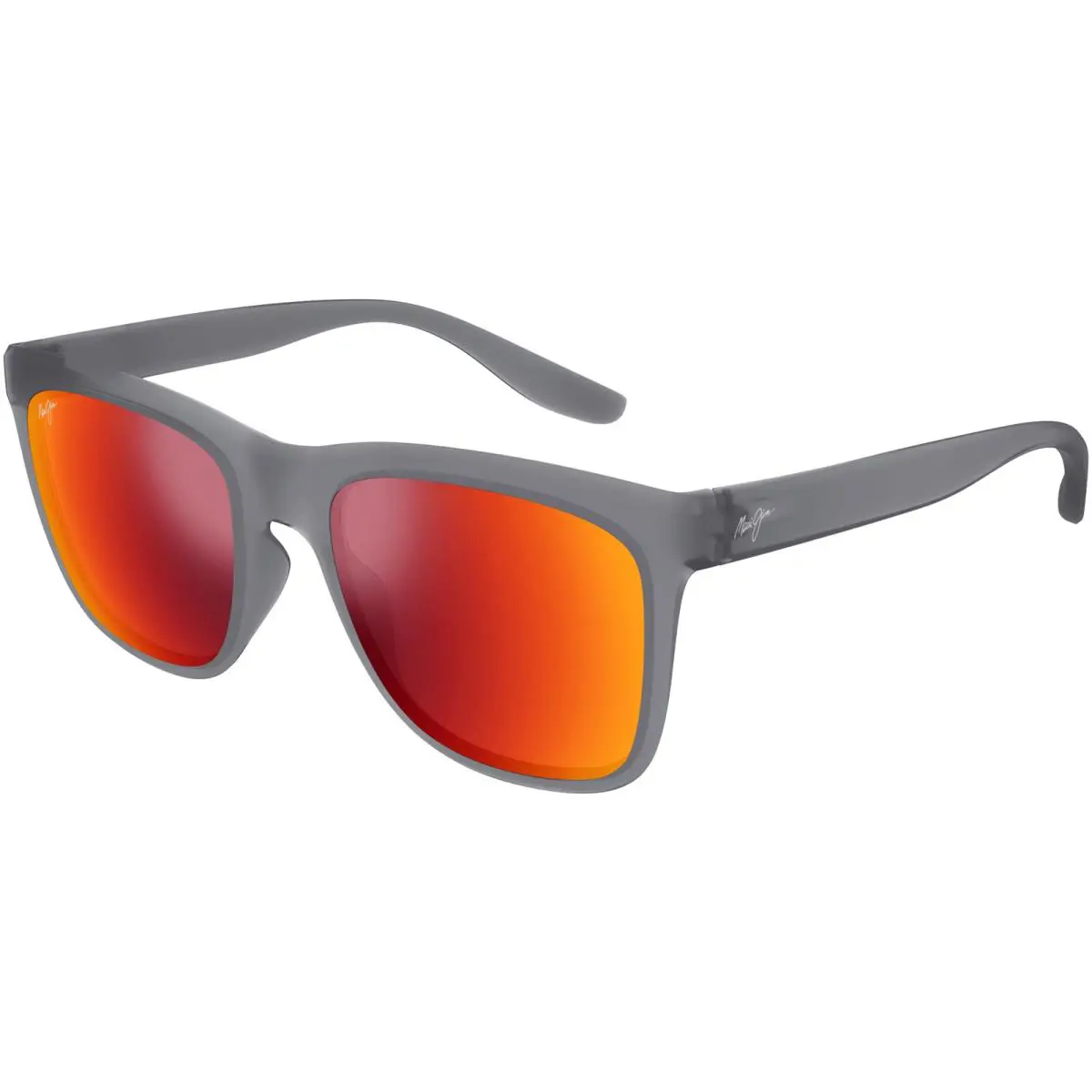 Maui Jim Pehu Polarized Soft Square Sunglasses w/ Mirror Lens - Pehu - Japan