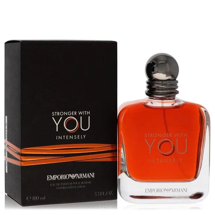 Stronger with You Intensely by Giorgio Armani Eau De Parfum 3.4 oz