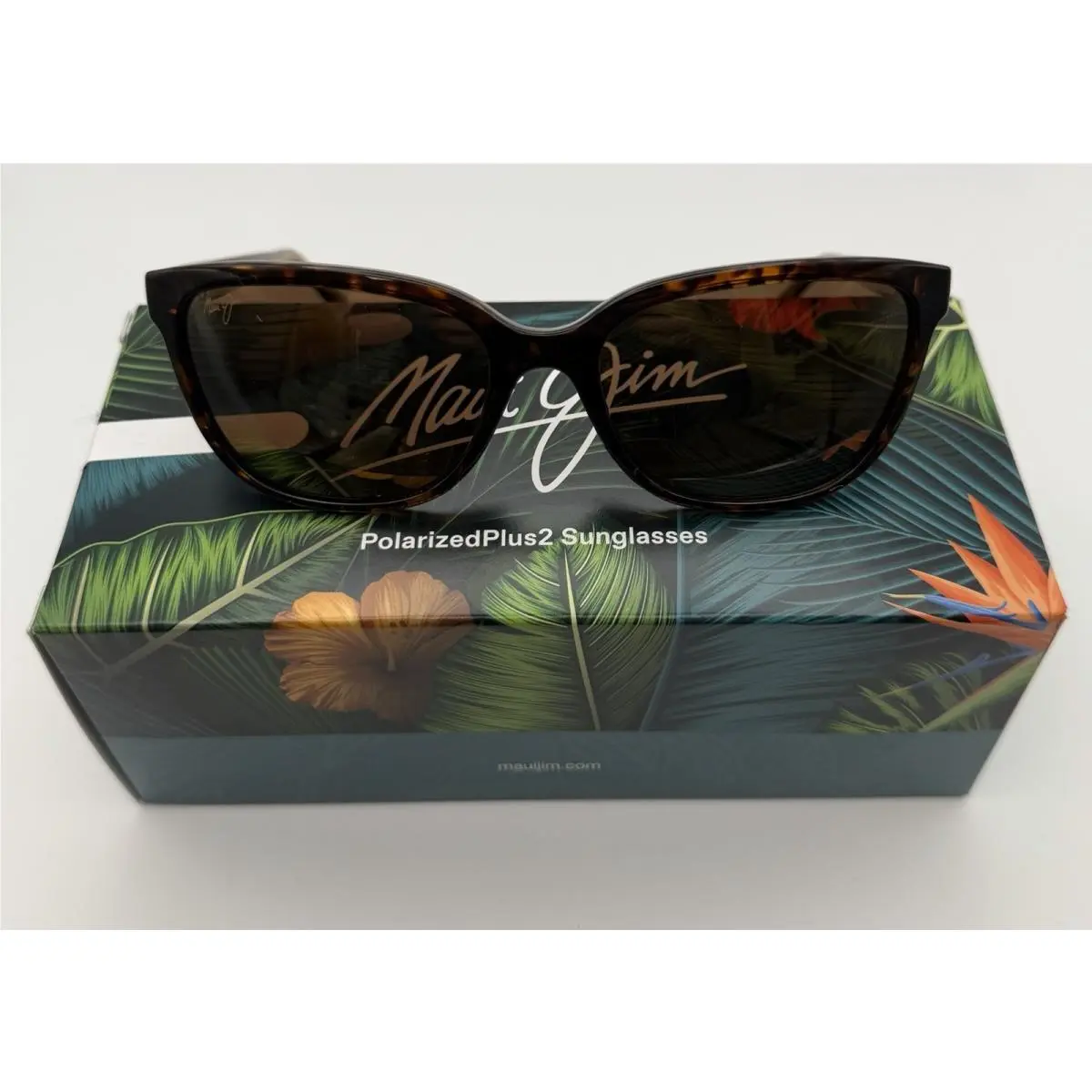 Maui Jim Honi H758-10- Dark Havana -hcl Bronze Lens