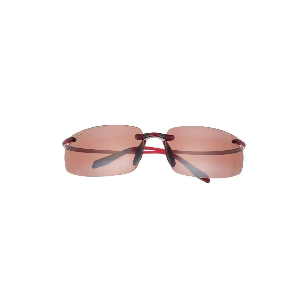 Maui Jim Women 63mm Core Polarized Rectangular Sunglasses Burgundy