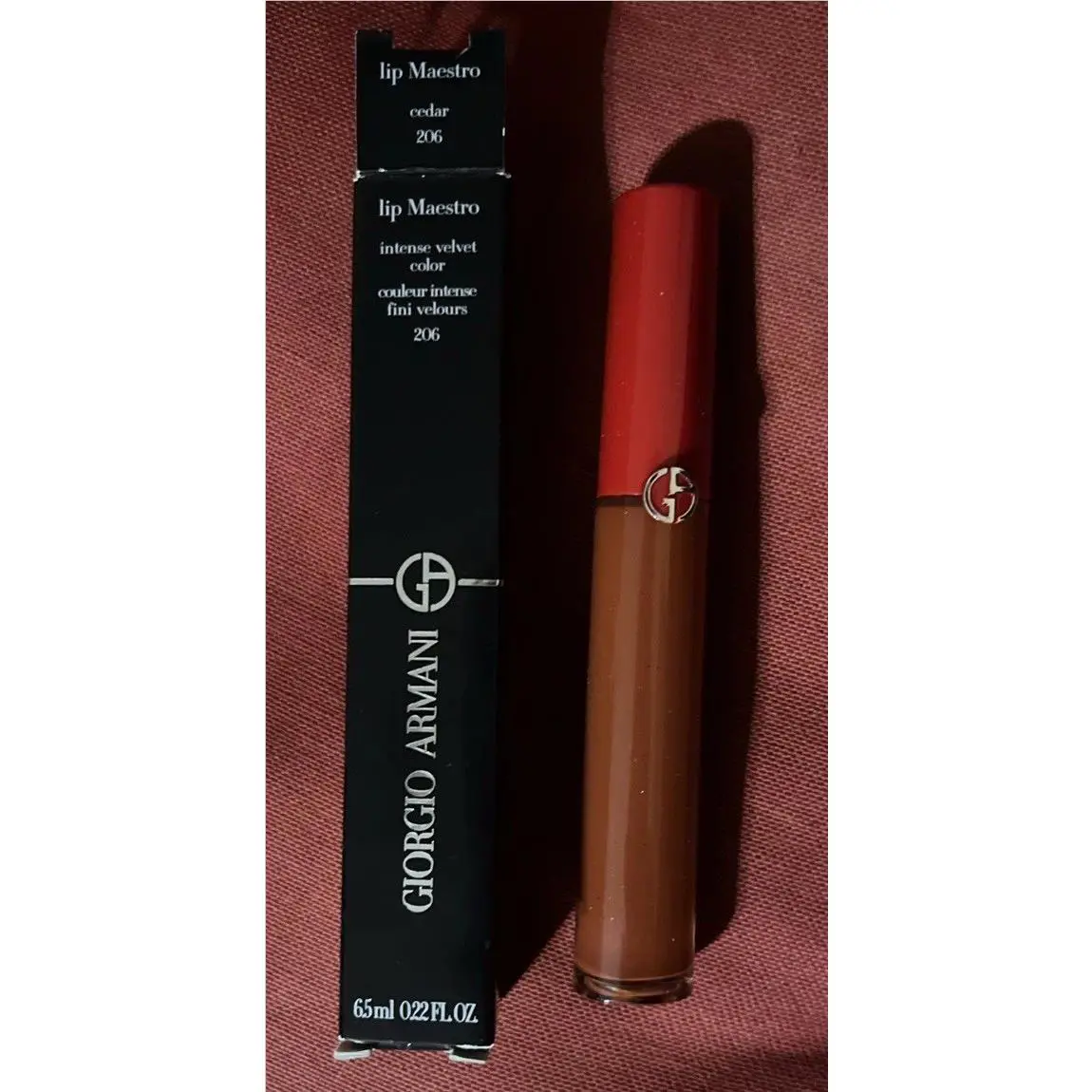 Giorgio Armani Lip Maestro 206 Cedar - Intense Velvet 65 ml