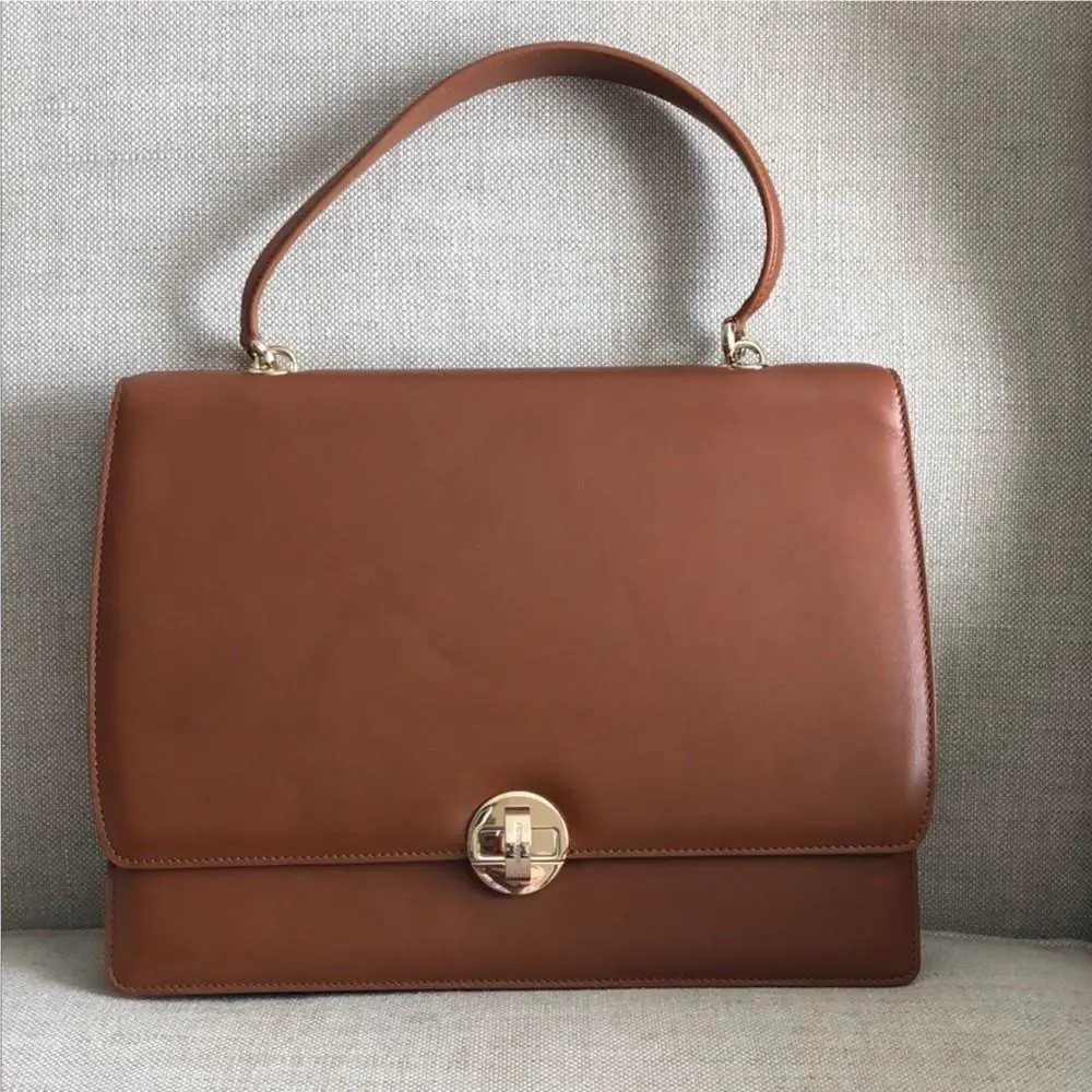 Giorgio Armani Italian Leather Shoulder Bag