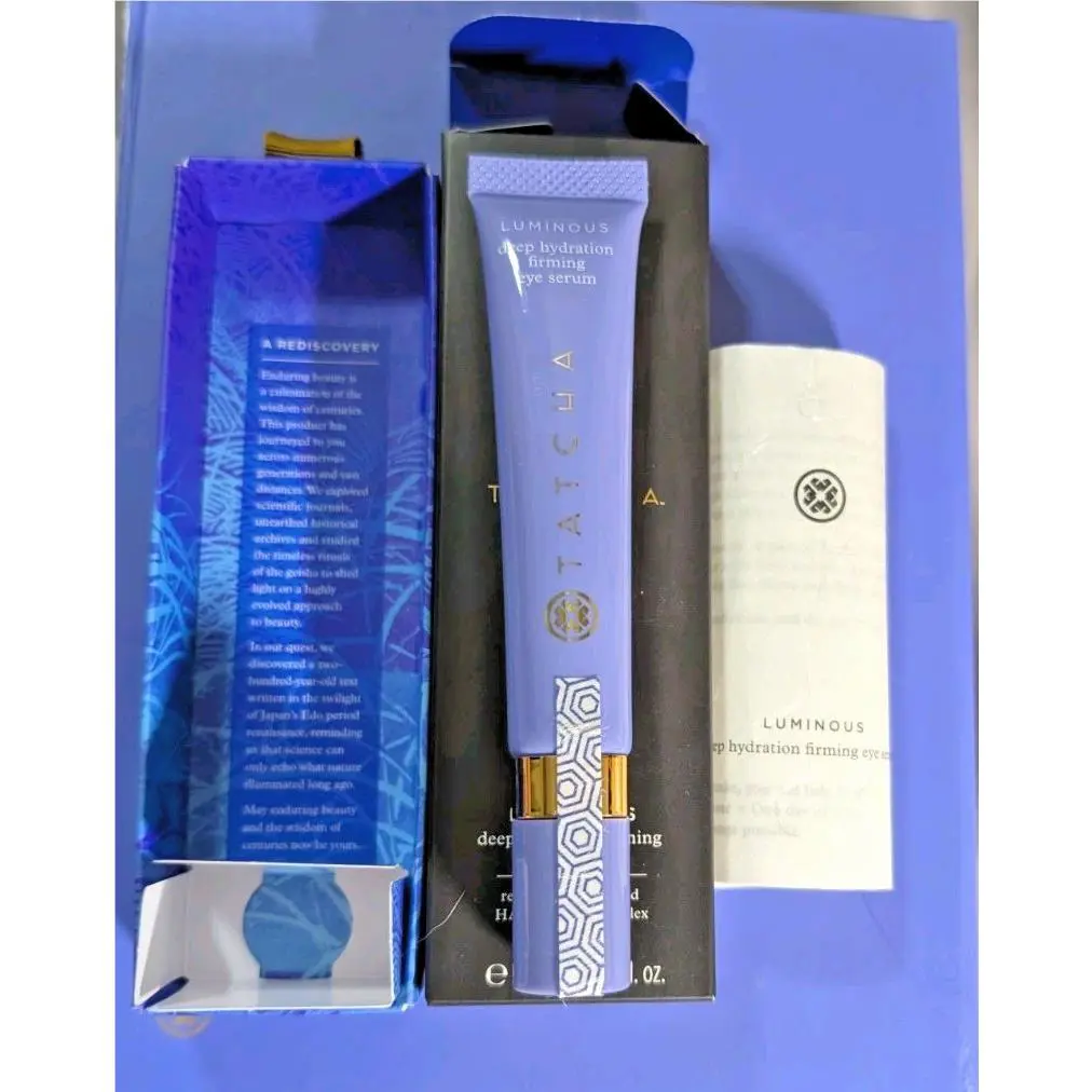Tatcha Luminous Deep Hydration Firming Eye Serum 0.5 OZ