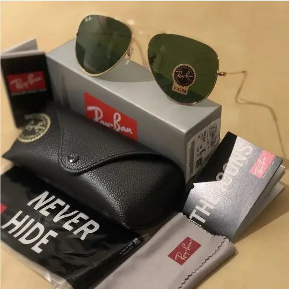 Ray-ban Aviator Pilot RB3025 Sunglasses 62mm
