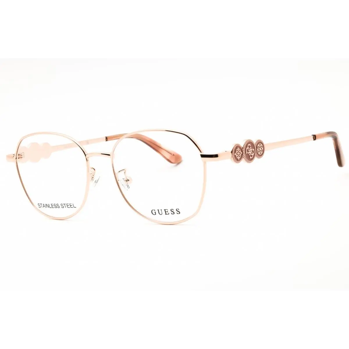 Guess GU50256-D 028 Shiny Rose Gold 52mm Eyeglasses