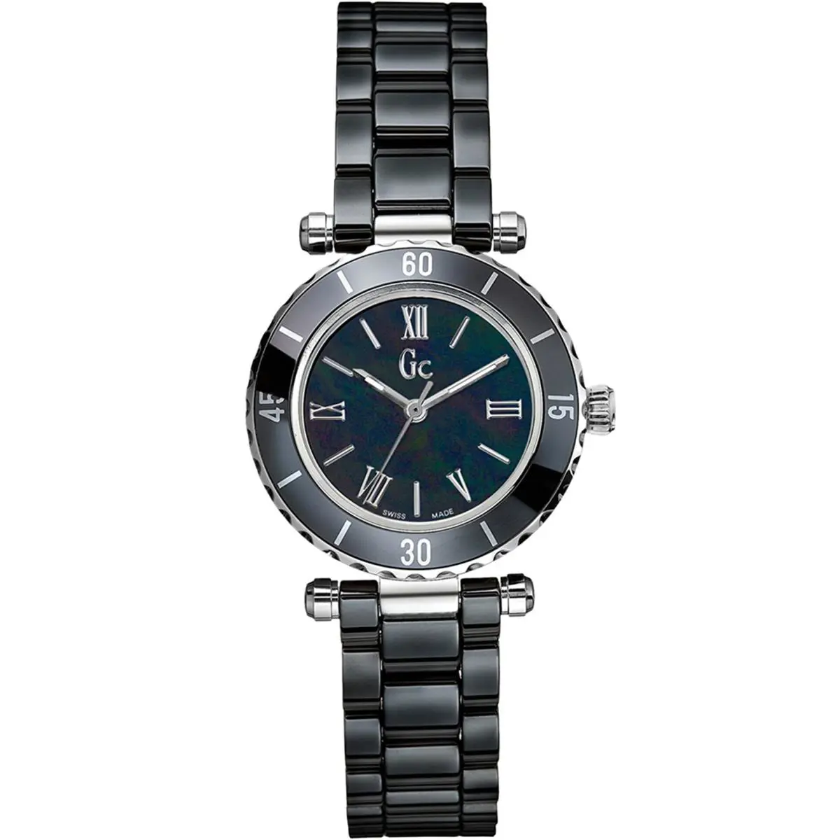 Guess Collection X70012L2S Ladies Dress Elegant Sapphire Screw Crown 100m WR