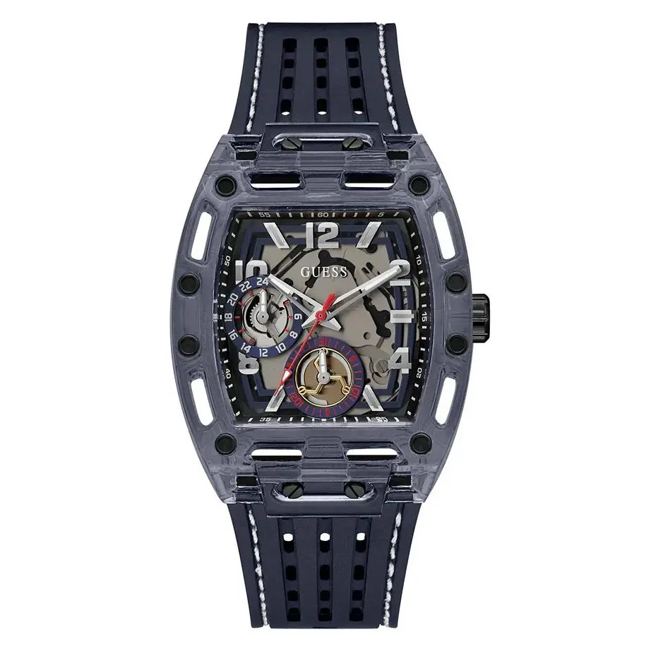 Guess Men`s Multi-function Navy Blue Watch - GW0499G1