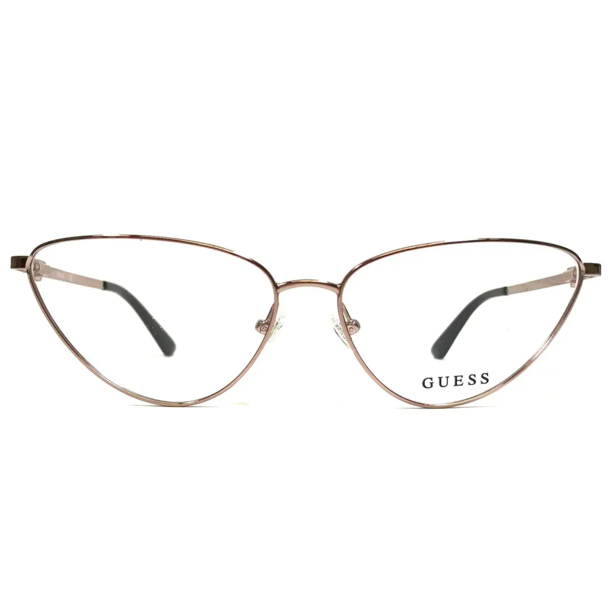Guess Eyeglasses Frames GU2778 028 Rose Gold Pink Cat Eye Full Rim 59-15-140