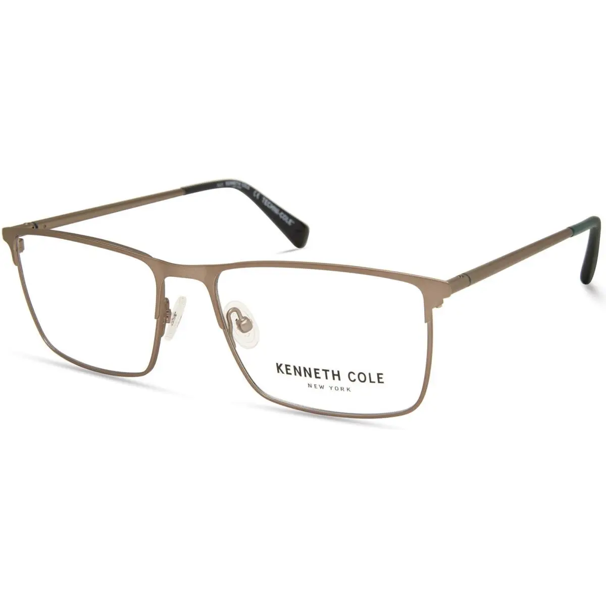 New York KC 0323 Matte Antiqued Gunmetal / 009 Size 56 Eyeglasses by Kenneth Cole