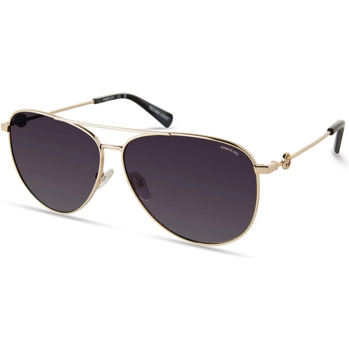 Kenneth Cole New York KC 7270 Shiny Pale Gold / 32B Size 59 Sunglasses