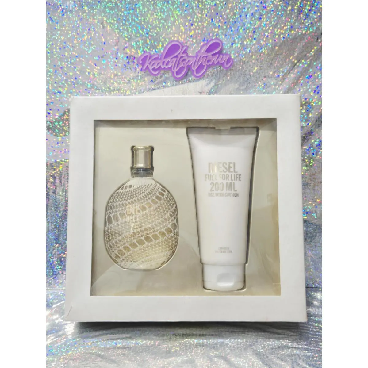 Diesel Fuel For Life Eau De Parfum Edp 2.6 oz / 75 ml Perfume Pour Femme +lotion