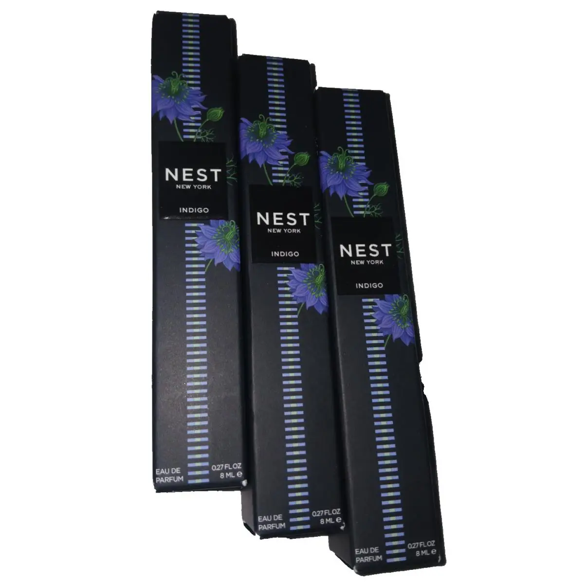 3 Pack Nest York Indigo Eau de Parfum Spray 3 0.27 fl oz