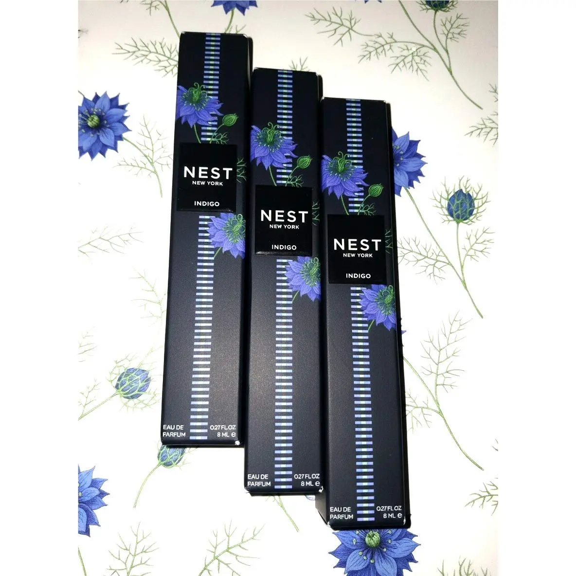 3 Pack Nest York Indigo Eau de Parfum Spray 3 0.27 fl oz by NEST New York