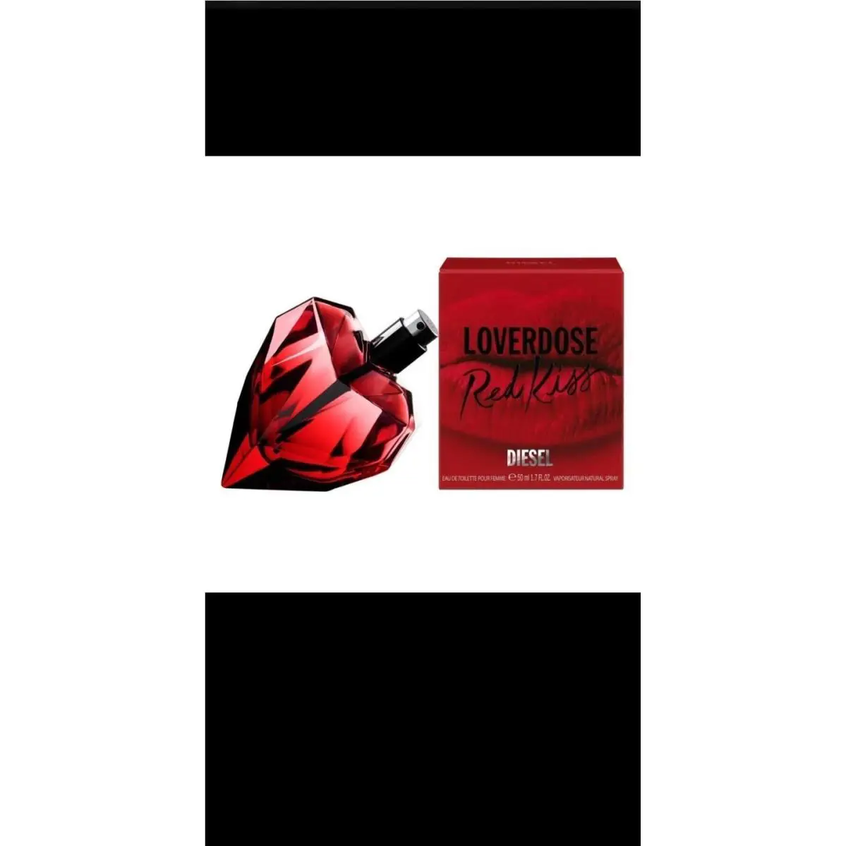 Diesel Loverdose Red Kiss 50 ml -1.7oz Eau de Parfum Woman Rare