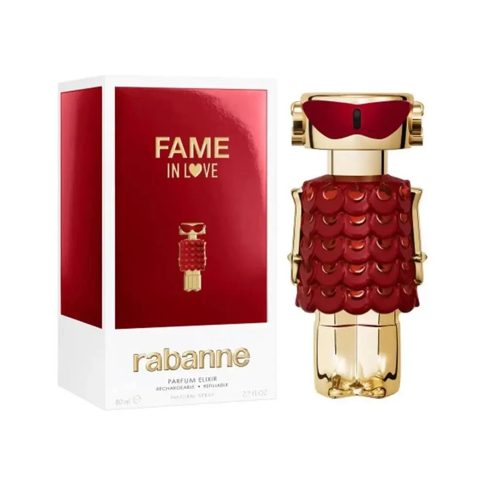 2025-FAME IN Love Parfum Elixir-paco RABANNE-SPRAY-2.7 OZ-80 Ml-authentic-france