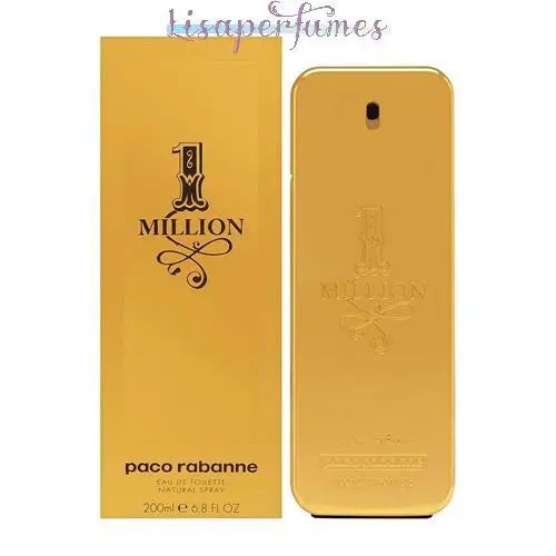 1 One Million Paco Rabanne For Men 6.7oz Edt