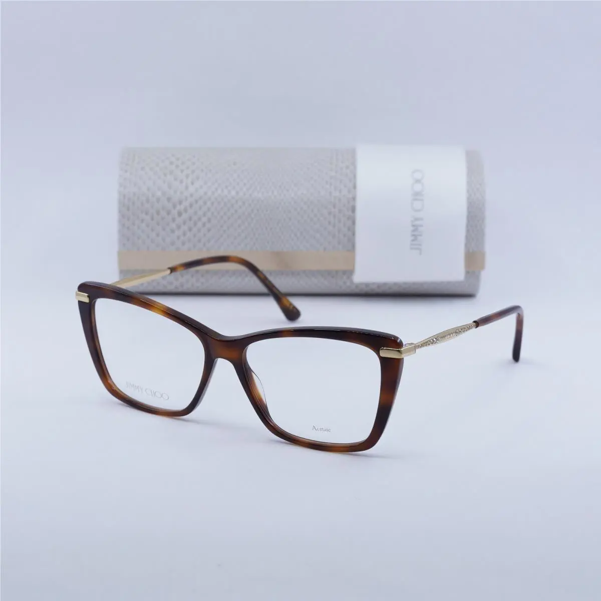 Jimmy Choo JC297 0086 00 Havana/gold 54mm Eyeglasses