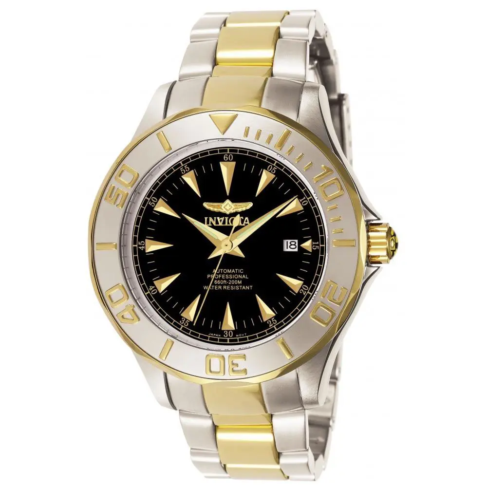 Invicta Men`s 7037 Signature Automatic 3 Hand Black Dial Watch