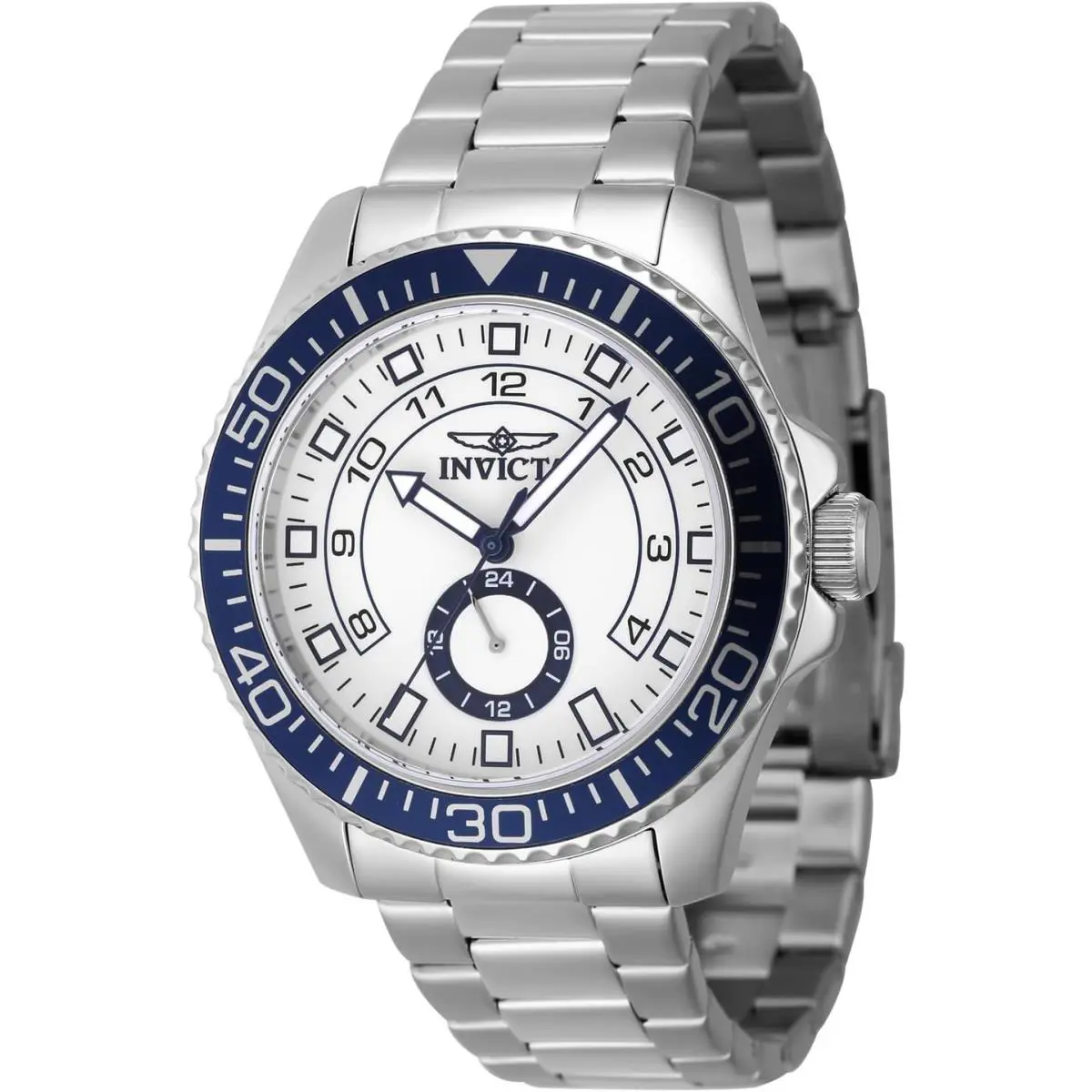 Invicta Reloj De Acero Inoxidable Bañado en Oro Para Hombre